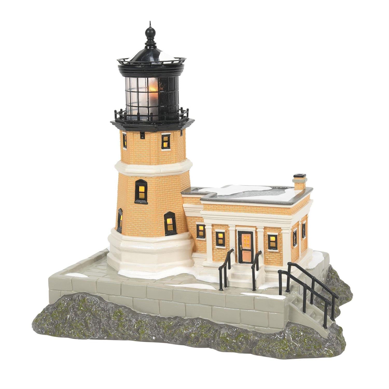 Snow Village Split Rock Lighthouse, set of 2 #6011420